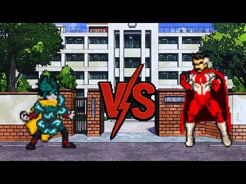 Deku VS Omniman | EPIC MUGEN FIGHT