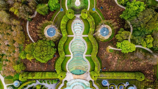 Stunning drone photos show record-breaking garden ahead of 25th anniversary
