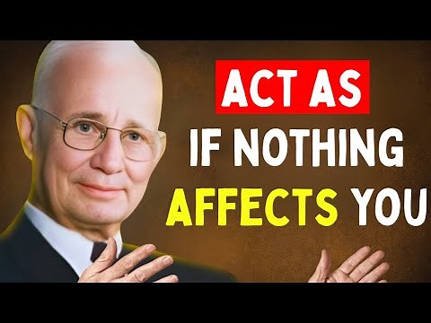 (No ads) Learn To Act As If Nothing Bothers You | Napoleon Hill