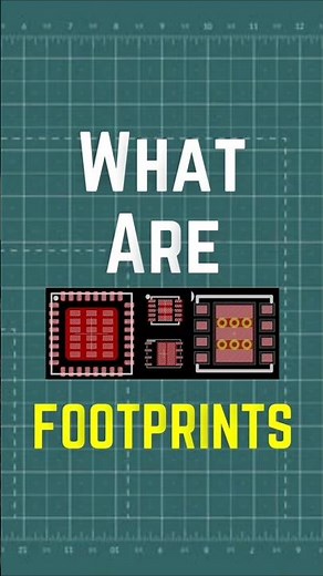 What are Footprints | Electronics Easy Explanation | #pixelpathways #circuitdesign #education