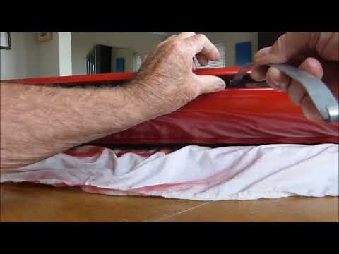 Fitting Triumph outer door seals