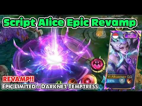 Script Skin Alice Epic Limited - Wizardry Teacher