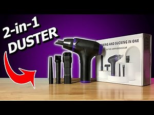 NEVER Have a Dirty PC Again With This Air Duster by Pergear 2-in-1 Blower-Vac