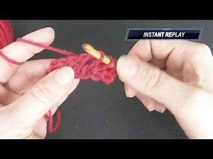 Crochet Basics - The Tunisian Filling Stitch