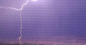 Lightning brings light show, fires to Kern County