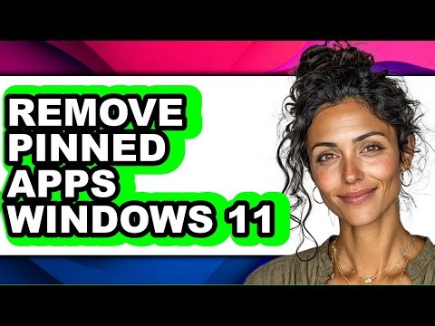 How to Remove Pinned Apps Windows 11 - Step by Step