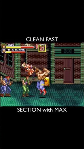 Clean Section Again with Max #retrogaming (Streets of Rage 2)