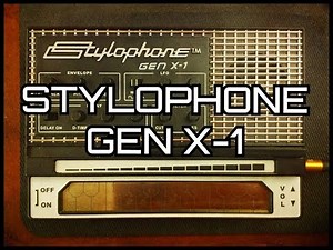 Stylophone GEN X-1 Synthesizer - Demo and Tutorial - HQ Audio