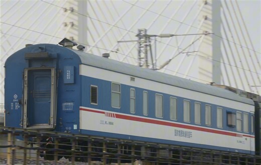 【原色25K】追寻全路最后那抹蓝！！K564列尾附挂原色轨检车WX25K-998946出盐城站