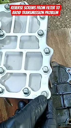 Ensuring!!! Safety: How to properly transfer screws for your new transmission filter