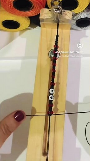 step by step how to make a handmade name bracelet!Making your own bracelet is super easy and fun