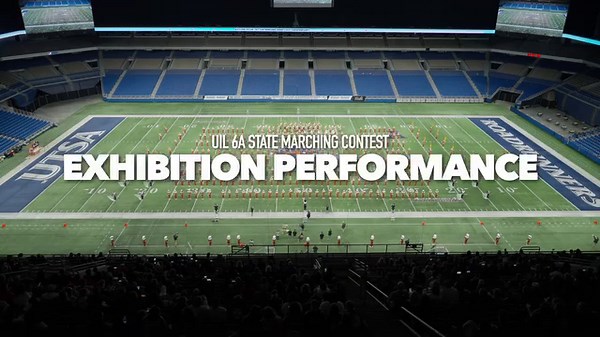 In case you missed it: 'twas the night before Halloween - in exhibition performance: last night we traveled to San Antonio to perform at the UIL State Marching Contest. We played to an incredible crowd filled with marching band students, directors, and other supporters of the marching arts. Thanks for the invitation - Hook 'Em Horns! | The University of Texas Longhorn Band