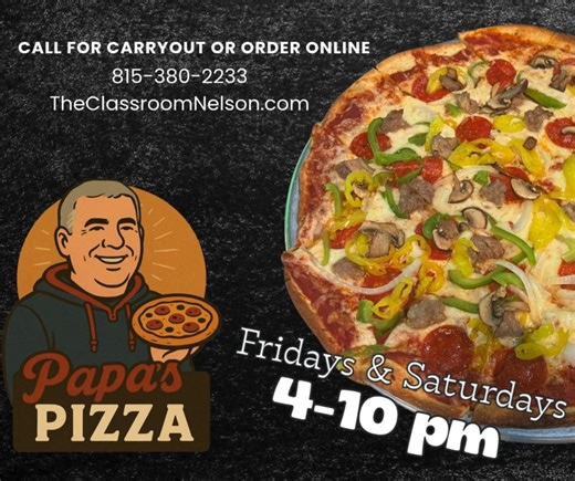 1.1K views · 12 reactions | It's Papa's Pizza Night & Margarita Night! $2 Rail Margaritas from 4-10! | The Classroom Nelson | Facebook