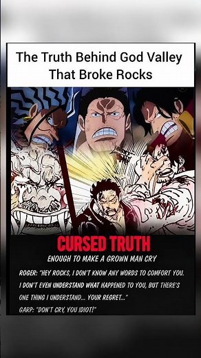 “The Truth Behind God Valley That Broke Rocks 😱 | One Piece Dark Secret”