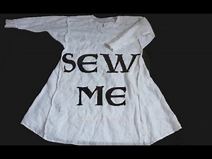 How to Sew a Viking Linen Tunic