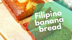 Filipino banana bread recipe: Use up those ripe bananas!
