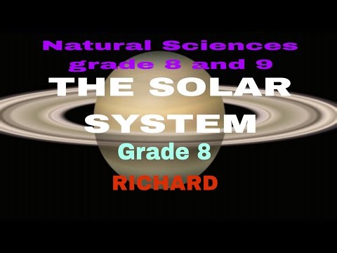 THE SOLAR SYSTEM: Grade 8 
