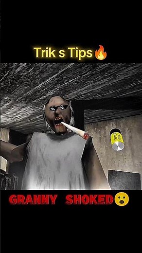 Blind granny🔥💯 #granny #horrorgaming #shorts