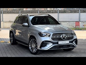 New 2025! Mercedes-Benz GLE450 | High-Tech Silver Exterior & Leather Black Interior