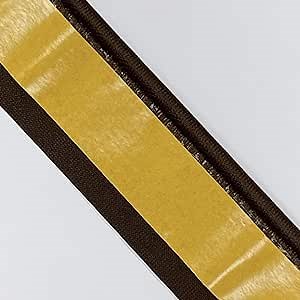 Instabind Carpet Binding - Regular Style, Rug Binding for Area Rugs, Durable Hold, DIY Carpet Finishing Edge - Chestnut, 54 ft Rolls