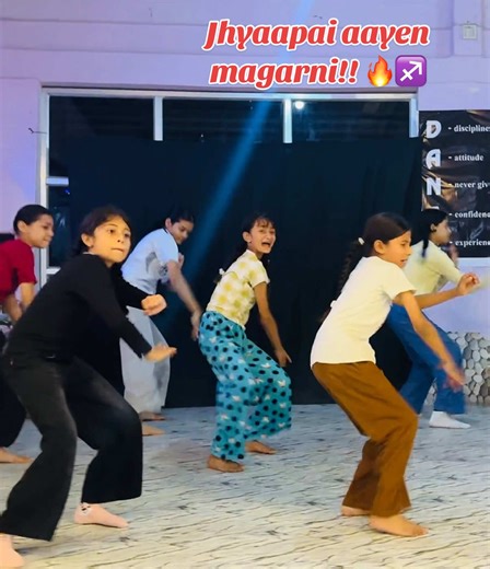 Cute Kids Dancing to the 'Jhyapai' Song