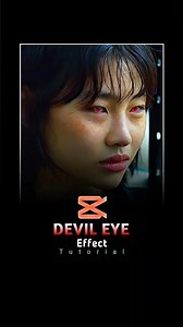 Capcut || Devil Eye effect tutorial #edit #capcut #capcuttutorial