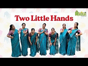 Two Little Hands | Action Rhyme for Kids | Clap Clap Clap Nursery Poem for Children