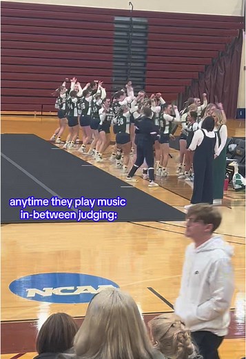 Stunt Dance Routine at Mercyhurst Game Day