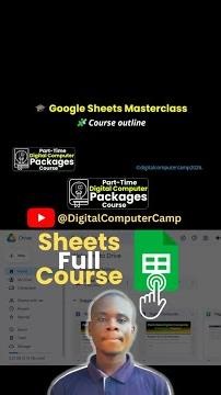 Google Sheets Masterclass Build Real Business Systems (Step-by-Step)