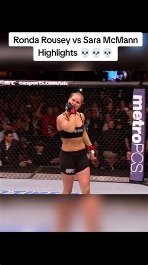 Ronda Rousey vs Sara McMann | SHOCKING Title Fight Finish & UFC Highlights 😱🥊🔥 #RondaRousey #SaraMcMann #UFC #MMA #FightHighlights