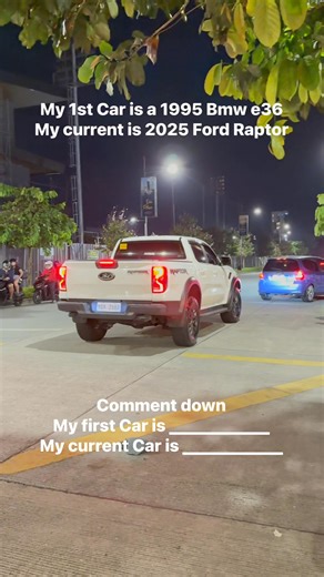 2.8K views · 20 reactions | My first car is _______. My current car is _______. #FirstCar #Bmw #Ford #e36 #expedition #e46 #f30 #msport #currentcar #Raptor | Celer Salazar | Facebook