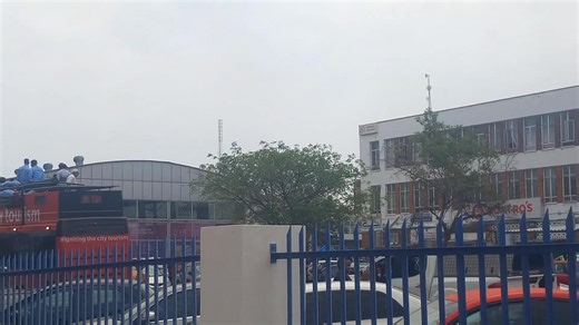 WATCH:A grand welcome for team Botswana as they parade through the city carrying the nation's pride.🇧🇼 Update:Gorataone Kgosimore | The Patriot on Sunday