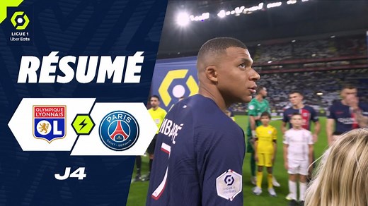 OLYMPIQUE LYONNAIS - PARIS SAINT-GERMAIN (1 - 4) - Résumé - (OL - PSG) / 2023-2024