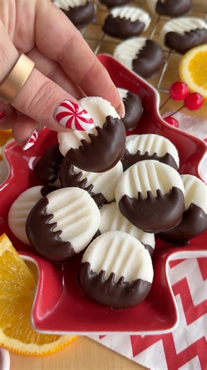 801K views · 5.6K reactions | Chocolate Dipped Orange Creams ✨ Save...