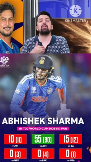 abhishek sharma 😱 | #shorts #t20worldcup2026 #indvsnz