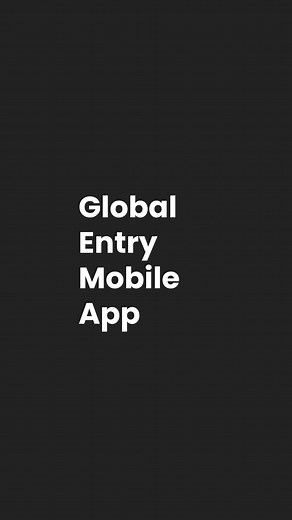 💬 Comment LINK for the full YT video!⁠ ⁠ The new Global Entry Mobile App! ⁠ ⁠ Skip the Global Entry kiosk and take your phone photo from an international trip when you land in the U.S.⁠ ⁠ (this is not the same as the mobile passport control app) | Max Miles Points