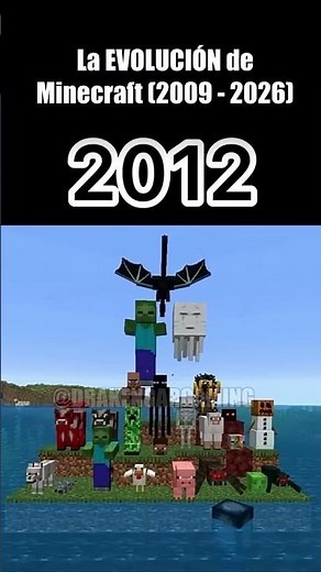 🥲 The EVOLUTION of Minecraft 2009–2025… will make you nostalgic #minecraft #minecraftshorts