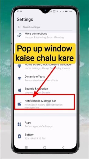 pop up window turn on kaise kare | enable pop up window | how to active pop up window#shorts#popup