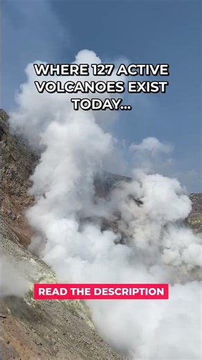 Indonesia Has The Most Volcanoes In The World #Shorts