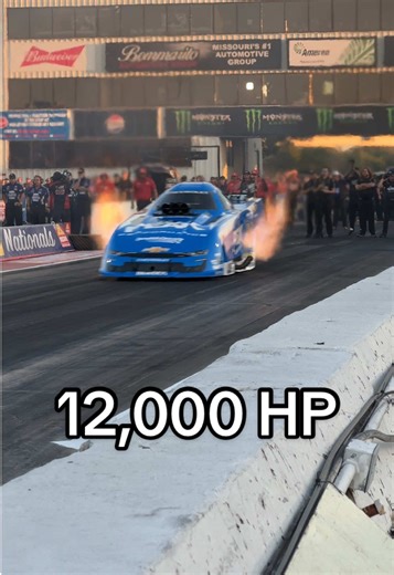 12,000 HP comin’ at ya! 😳 #nhra #dragracing #nitro | drag racing