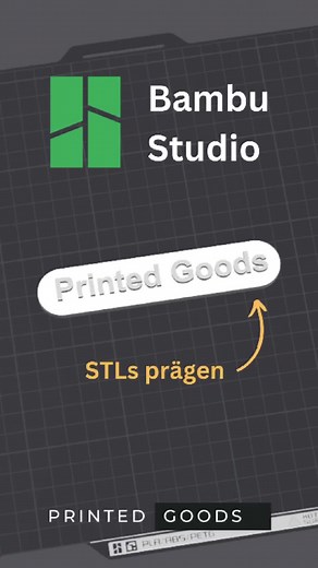 Text auf Modelle prägen in Bambu Studio: Anleitung für personalisierte 3D-Drucke