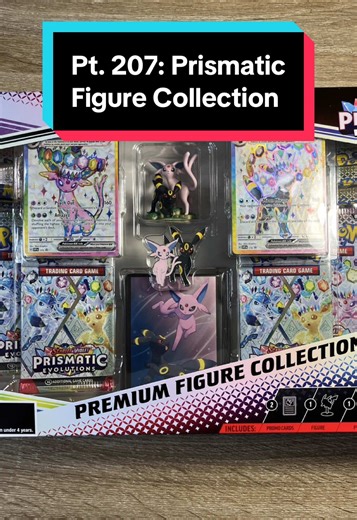 Channel Profit/Loss Series! - Part 207 - Pokemon Prismatic Evolutions Premium Figure Collection Pack Opening #pokemontcg #pokemon #pokemoncards #pokemoncommunity #prismaticevolutions