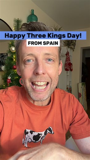 Three things you need to know about Three Kings Day in Spain:⁠ ⁠ #1 Traditionally, kids get presents from the three kings, not Santa — and they’re left by your shoe or slipper 👟⁠ ⁠ #2 There's cake (called roscón) with a king figurine inside… and sometimes a bean that means you’re paying for it 💸⁠ ⁠ #3 We’ve been celebrating since December 22nd and are now approximately 90% polvorones⁠ ⁠ Let me know if you've ever celebrated this wild and wonderful finale to Spanish Christmas! | Spain Revealed