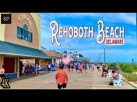 Rehoboth Beach Boardwalk 2023 [4K]
