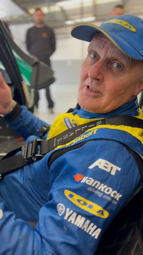 Inside the David Piper T70 Mk3 with Lola Ambassador @johnnyherbertf1 Counting down to track action. #lolamotorsport #lolaracing #staytuned | Lola Cars