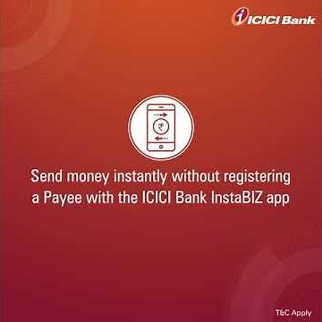 How to Send Money Instantly without Adding Beneficiary through ICICI Bank InstaBIZ app?