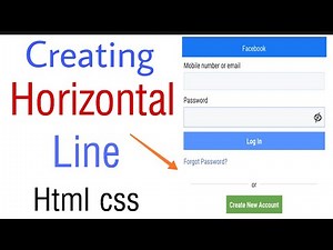 CSS Tricks: How to Create Horizontal line Before and After the Text | Horizontal Line Css in Hindi