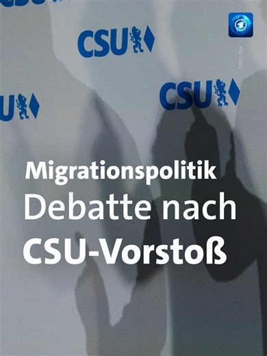 Über die Rückkehr von Flüchtlingen nach Syrien wurde in der Union zuletzt viel diskutiert. Nun kommt von der CSU ein neuer Vorstoß: Die meisten Syrer:innen müssten zurückkehren. Das sorgt für Kritik – unter anderem vom Koalitionspartner SPD. #CSU #Migration #Syrien #tagesschau #Nachrichten