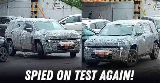 Tata Sierra Production Version Spied From Front: Reveals Fresh Details