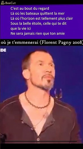 Là où je t'emmenerai (Florent Pagny 2008) #années2000
